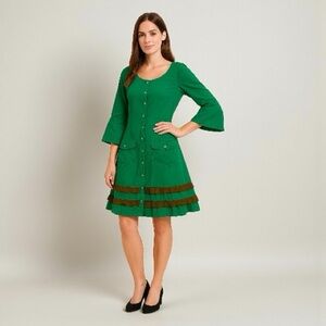 Olive Branch Woman’s‎ Boho Cotton Dress Size Medium